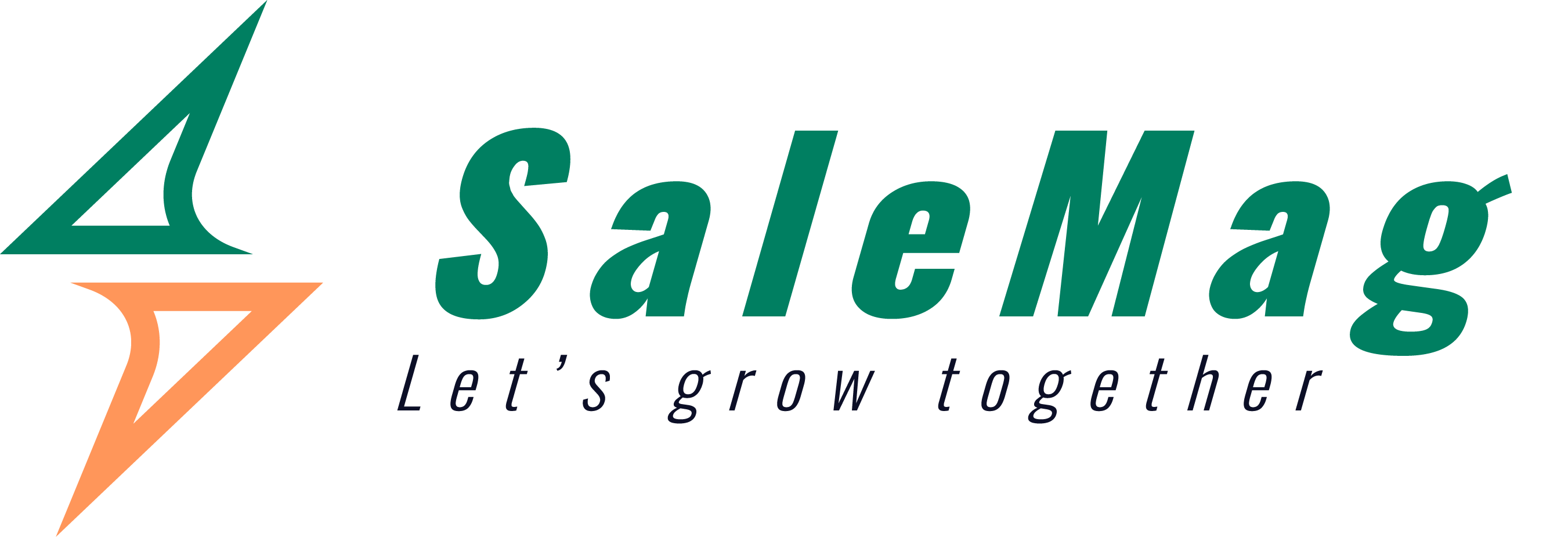 SaleMag Logo: Our digital marketing agency's iconic emblem, representing our core value of clear and simple communication. It's the visual anchor of our commitment to straightforward messaging and memorable branding.