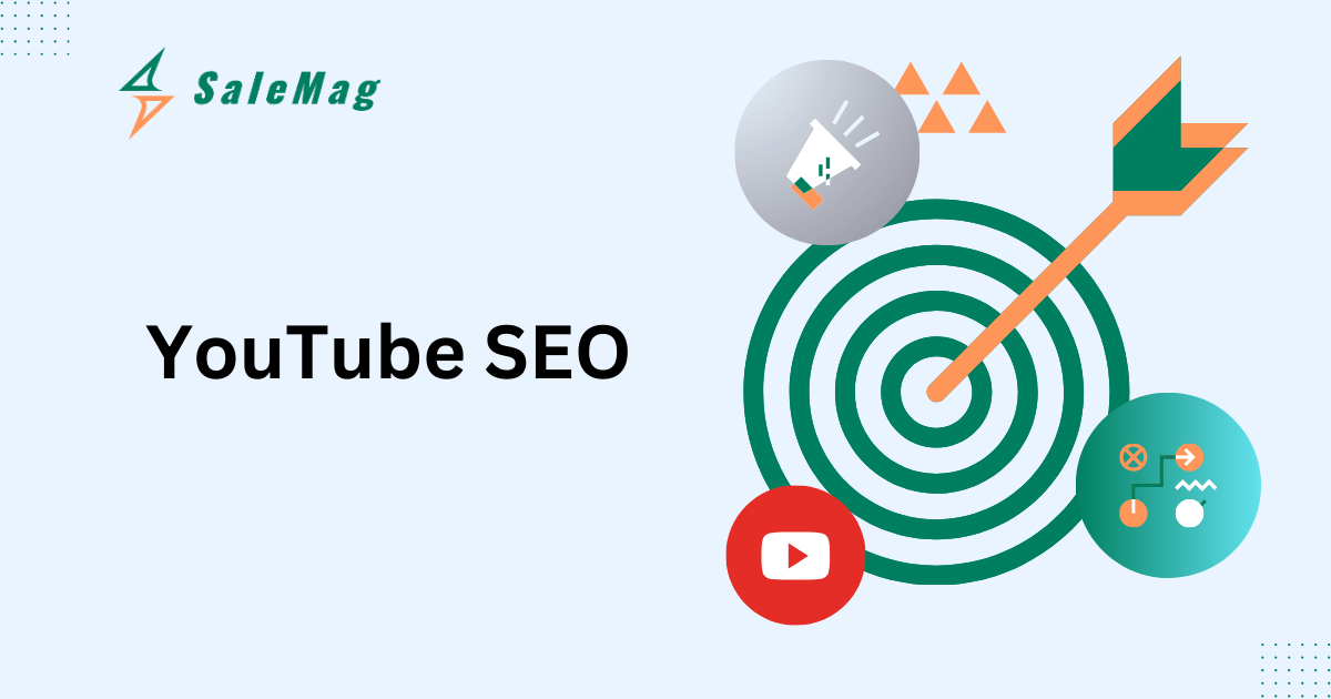 SaleMag digital marketing agency logo for the YouTube SEO section. Learn how SaleMag optimizes video content for search, boosting visibility and engagement on YouTube.